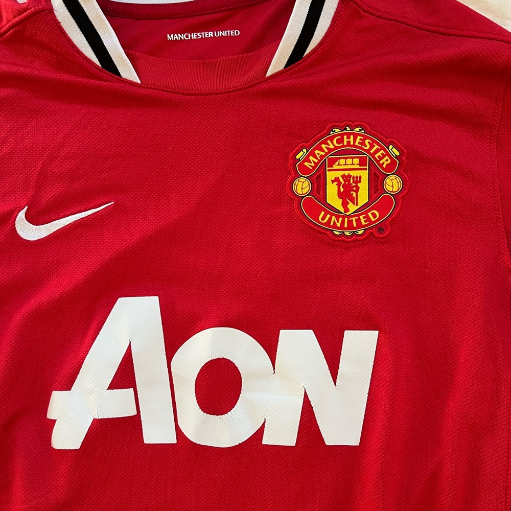 Nike Red Manchester United Jersey